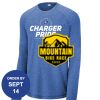 Carroll - PosiCharge ® Long Sleeve Tri Blend Wicking Raglan Tee Thumbnail