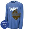 Carroll - PosiCharge ® Long Sleeve Tri Blend Wicking Raglan Tee Thumbnail
