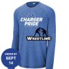 Carroll - PosiCharge ® Long Sleeve Tri Blend Wicking Raglan Tee Thumbnail