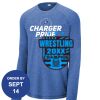 Carroll - PosiCharge ® Long Sleeve Tri Blend Wicking Raglan Tee Thumbnail
