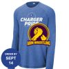 Carroll - PosiCharge ® Long Sleeve Tri Blend Wicking Raglan Tee Thumbnail
