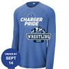 Carroll - PosiCharge ® Long Sleeve Tri Blend Wicking Raglan Tee Thumbnail