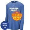 Carroll - PosiCharge ® Long Sleeve Tri Blend Wicking Raglan Tee Thumbnail