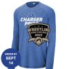 Carroll - PosiCharge ® Long Sleeve Tri Blend Wicking Raglan Tee Thumbnail