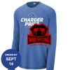 Carroll - PosiCharge ® Long Sleeve Tri Blend Wicking Raglan Tee Thumbnail
