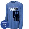 Carroll - PosiCharge ® Long Sleeve Tri Blend Wicking Raglan Tee Thumbnail