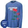 Carroll - PosiCharge ® Long Sleeve Tri Blend Wicking Raglan Tee Thumbnail