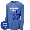 Carroll - PosiCharge ® Long Sleeve Tri Blend Wicking Raglan Tee Thumbnail
