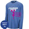 Carroll - PosiCharge ® Long Sleeve Tri Blend Wicking Raglan Tee Thumbnail